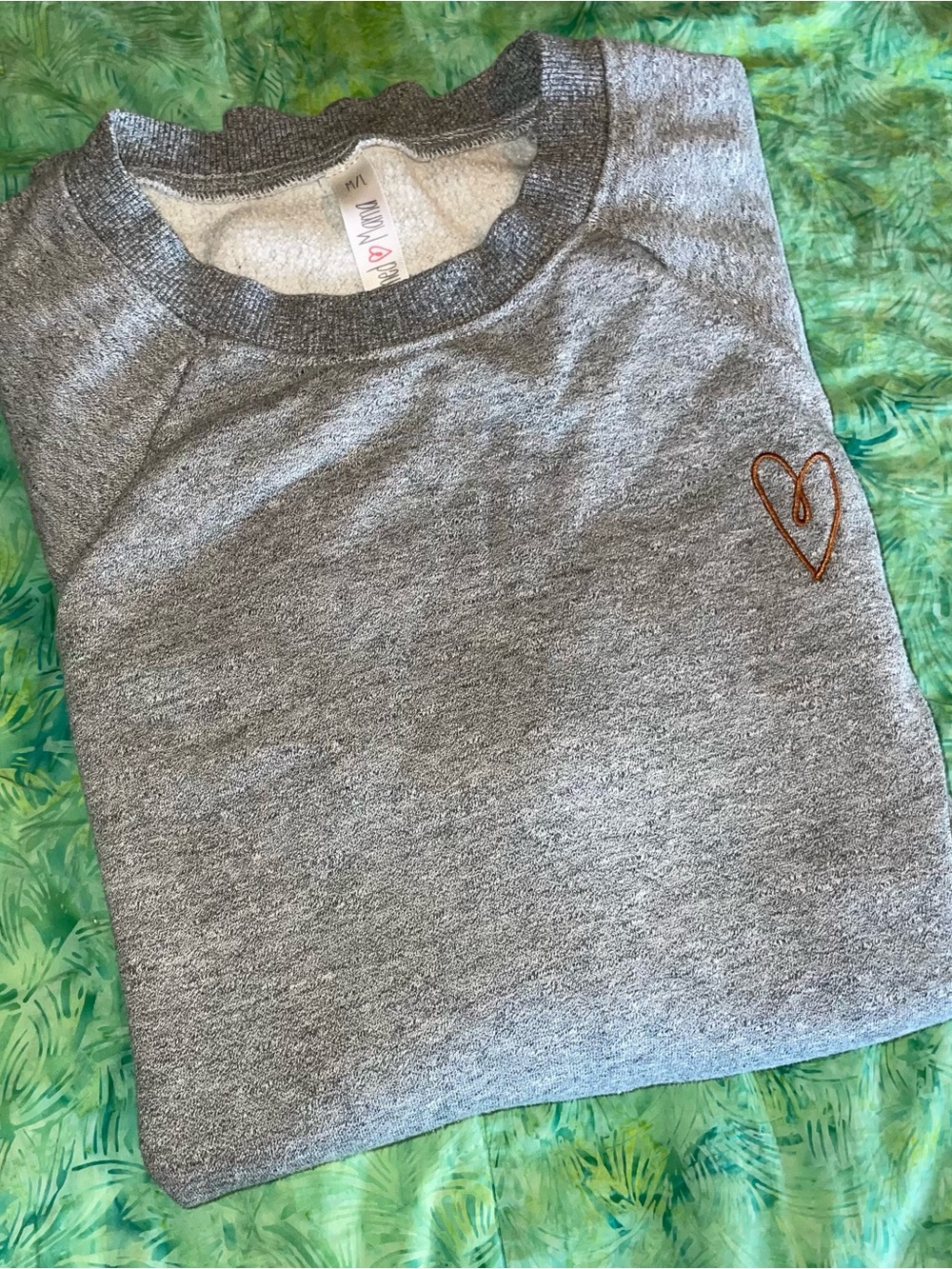 Gray Latched Mama Nursing Pullover